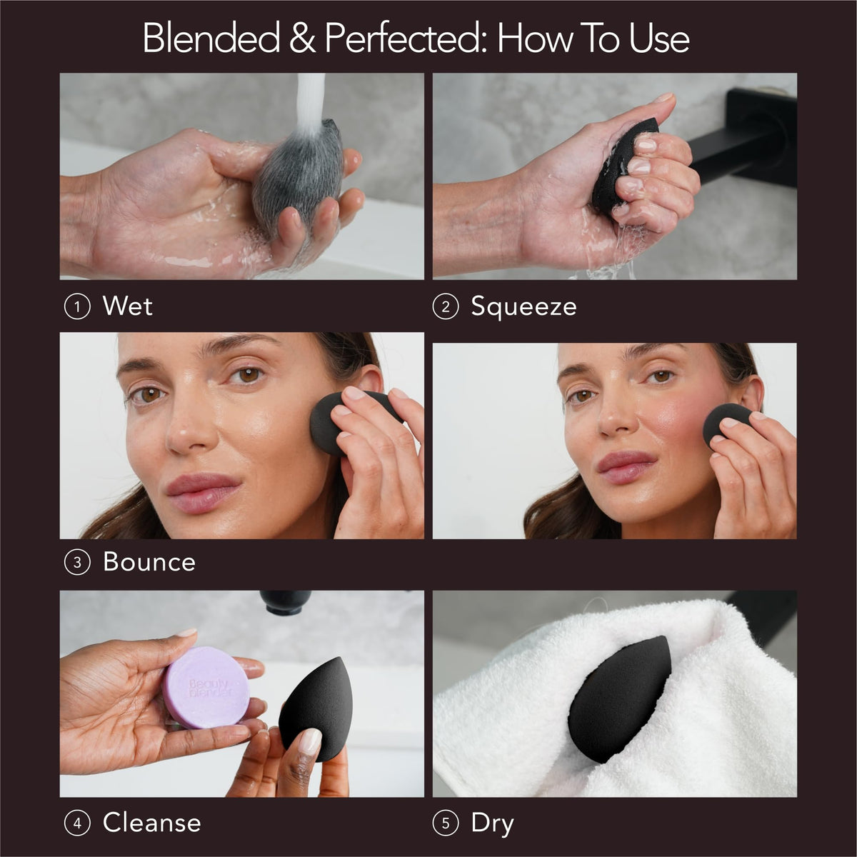 beautyblender Pro Blender Makeup Sponge on vanity