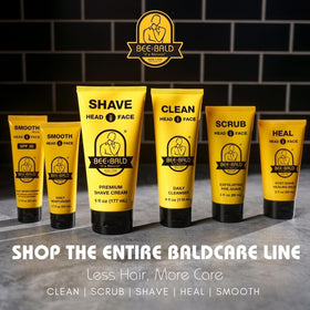 Bee Bald SMOOTH Bald Head Moisturizer with natural ingredients