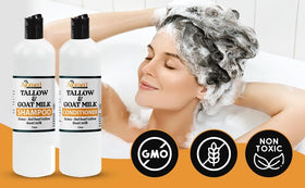 Beef Tallow Conditioner bottle side view