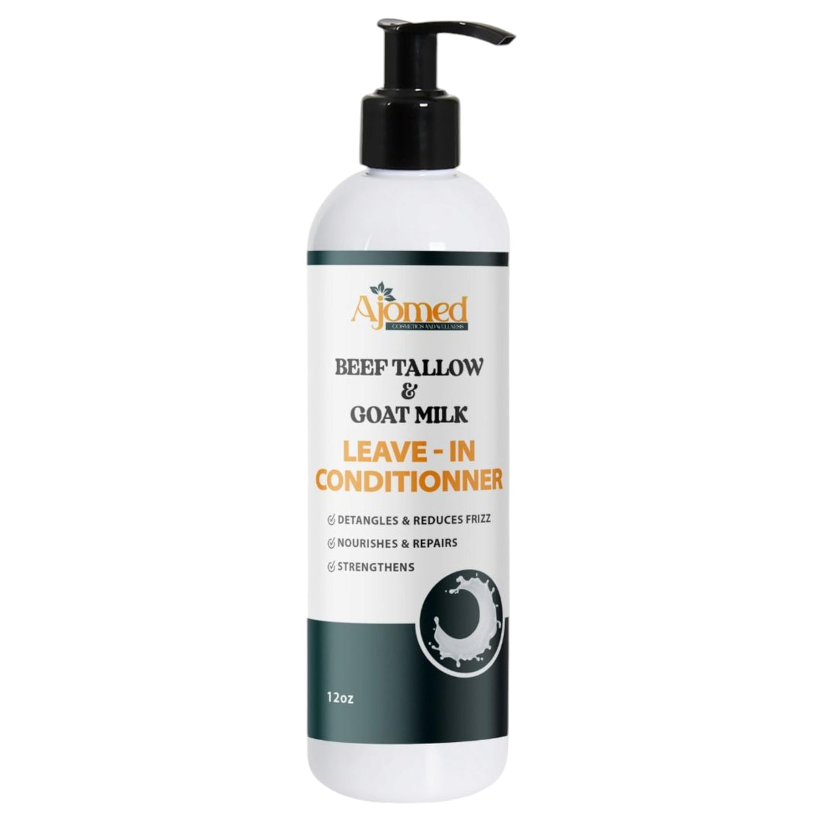 Beef Tallow & Goat Milk Leave-In Conditioner front view