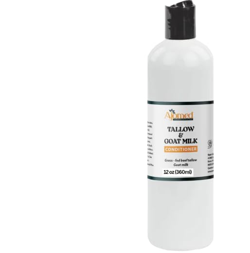 Beef Tallow & Goat Milk Sea Moss Hair Conditioner 12 Oz front view