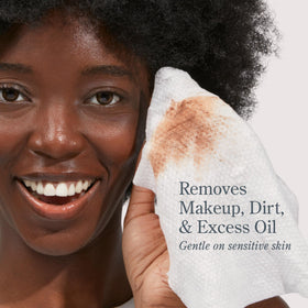 Beekman 1802 Goat Milk Face Wipes opened pack showing wipes