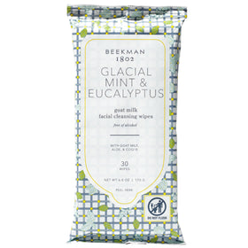 Beekman 1802 Goat Milk Face Wipes packaging front view