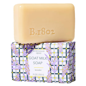 Beekman 1802 Goat Milk Soap Lavender 9 oz front view
