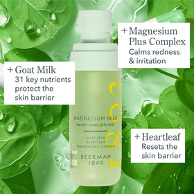 Beekman 1802 Magnesium Milk Jelly Face Mist 2 Fl Oz side view