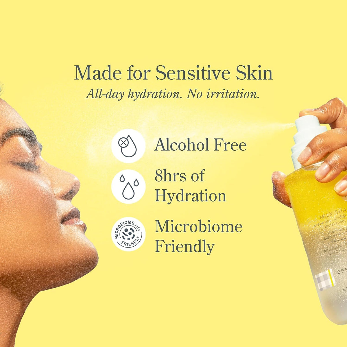 Beekman 1802 Milk Shake Hydrating Face Mist ingredients list