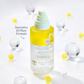 Beekman 1802 Milk Shake Hydrating Face Mist on a vanity