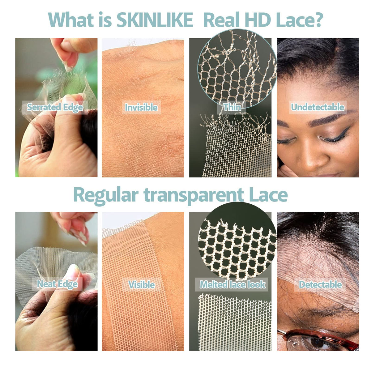BEEOS 13x6 HD Lace Frontal lifestyle scene