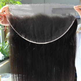 BEEOS 13x6 Lace Frontal 22 Inch detailed view of hairline