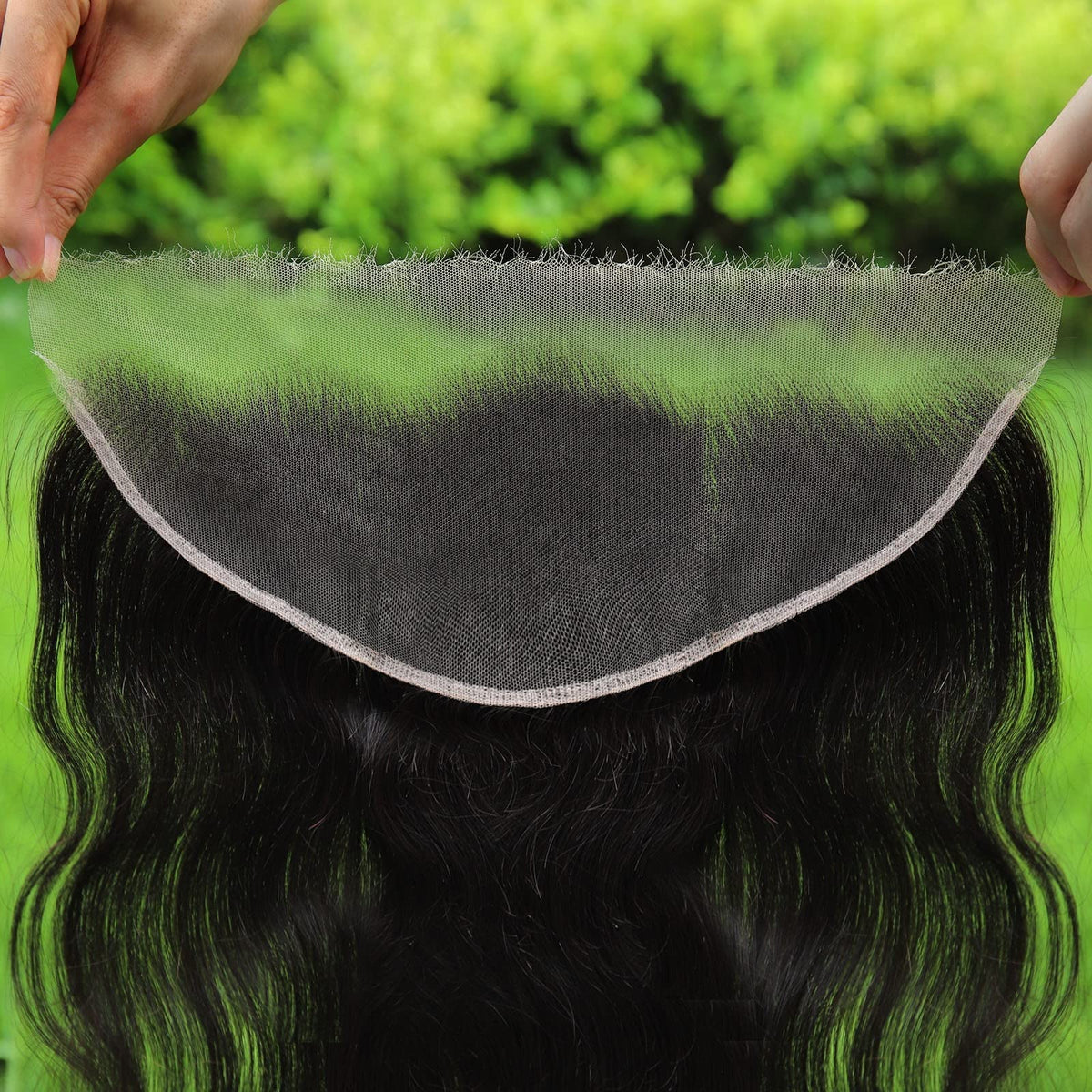 BEEOS 13x6 Skinlike HD Lace Frontal front view with body wave texture