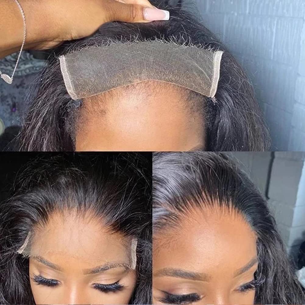 BEEOS 4x4 HD Lace Closure Piece body wave front view