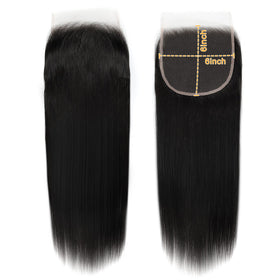 BEEOS 6x6 HD Lace Closure back view