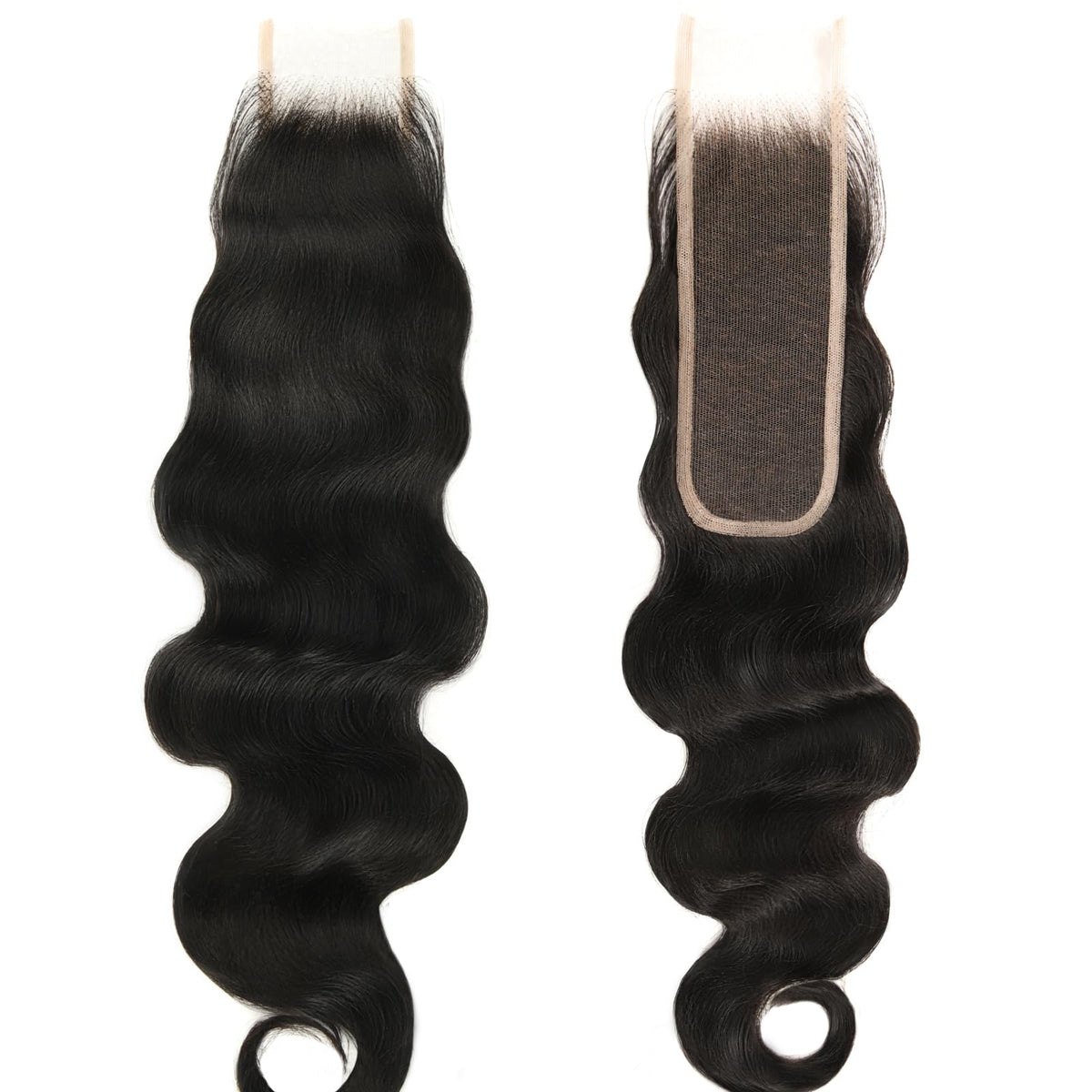 BEEOS Body Wave 2x6 HD Lace Closure texture close-up
