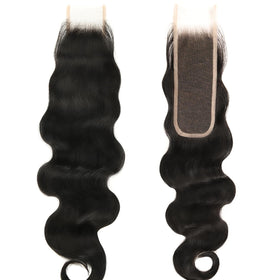 BEEOS Body Wave 2x6 HD Lace Closure texture close-up