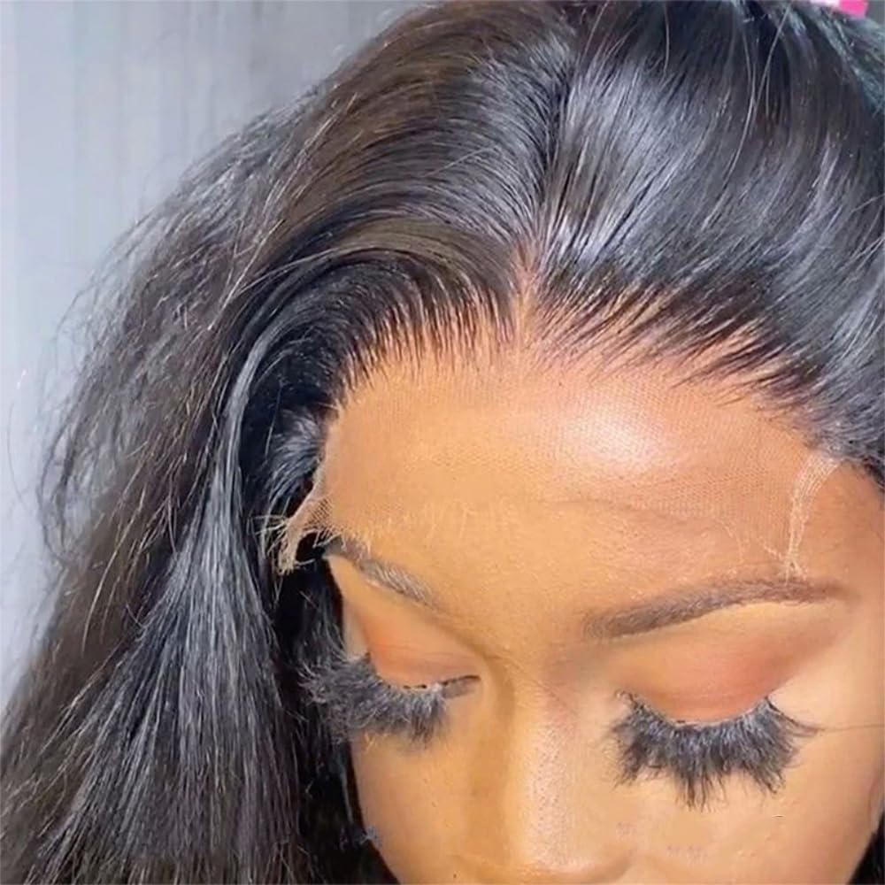 BEEOS Body Wave 4x4 HD Lace Closure front view, 20 inch