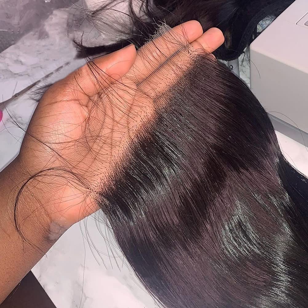 BEEOS Body Wave 5x5 HD Lace Closure side view