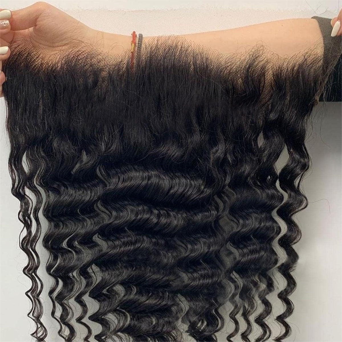 BEEOS Deep Wave 13x4 HD Lace Frontal back view