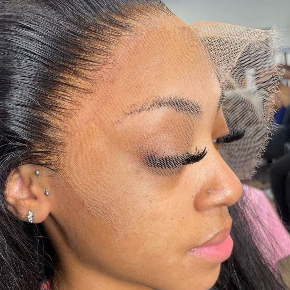 BEEOS Deep Wave Frontal side view showing hairline
