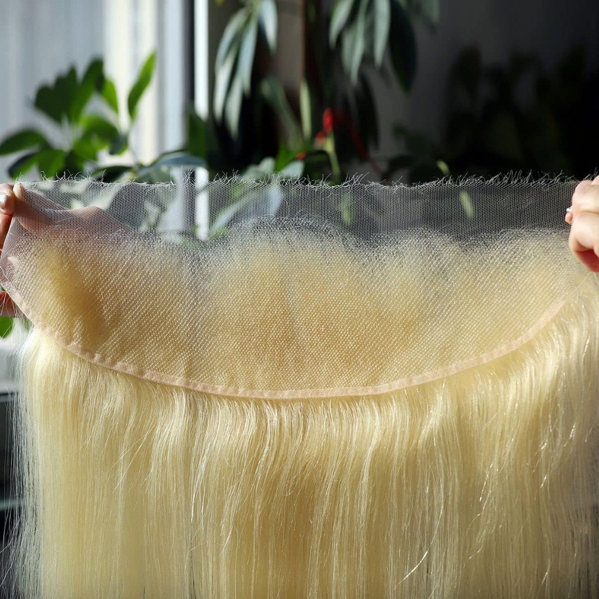 BEEOS HD Lace Frontal showing lace texture