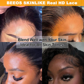BEEOS Lace Closure with styling options
