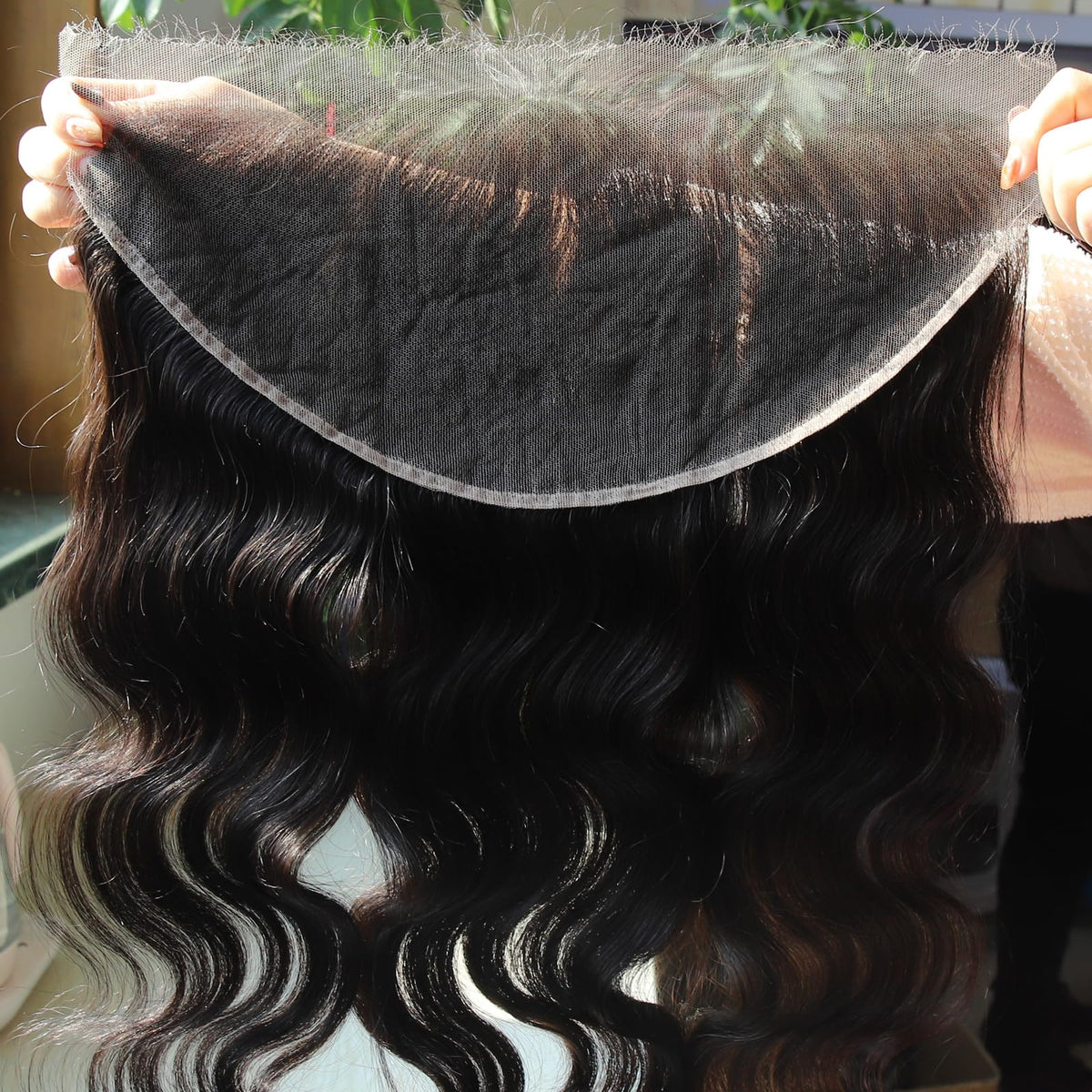 BEEOS Skinlike HD Lace Frontal 22 Inch Body Wave front view