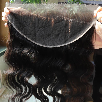 BEEOS Skinlike HD Lace Frontal 22 Inch Body Wave front view