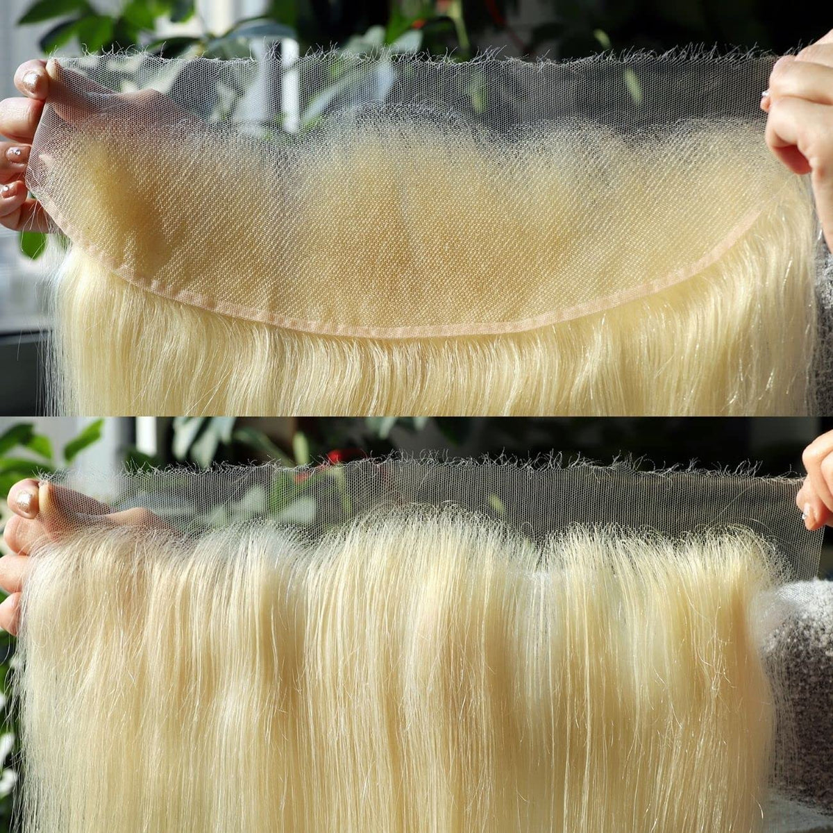 BEEOS Skinlike HD Lace Frontal 613 Blonde front view