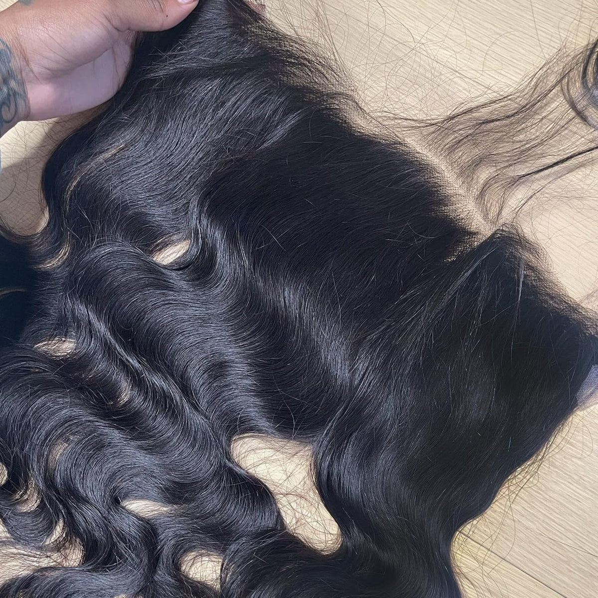 BEEOS Skinlike Real HD Lace Frontal packaging