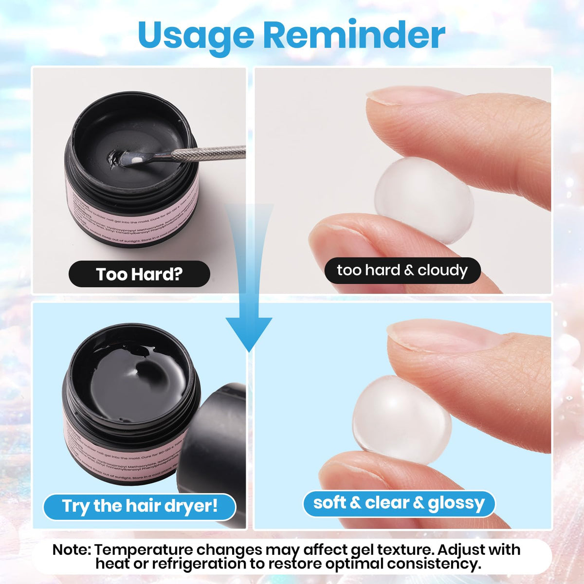 beetles 3D Gel Nail Art application on nails