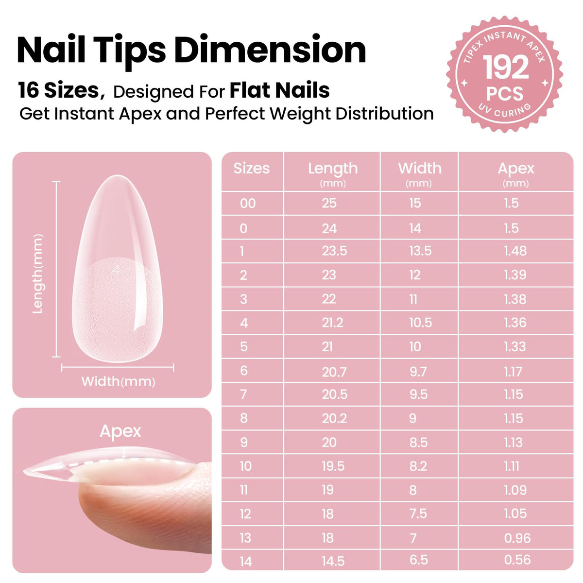 beetles Apex Nail Tips application process demonstration