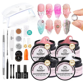 beetles Builder Gel nail file and cuticle pusher