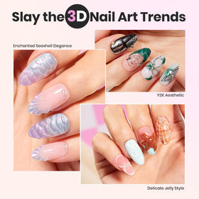 beetles Builder Gel nail models for sculpting