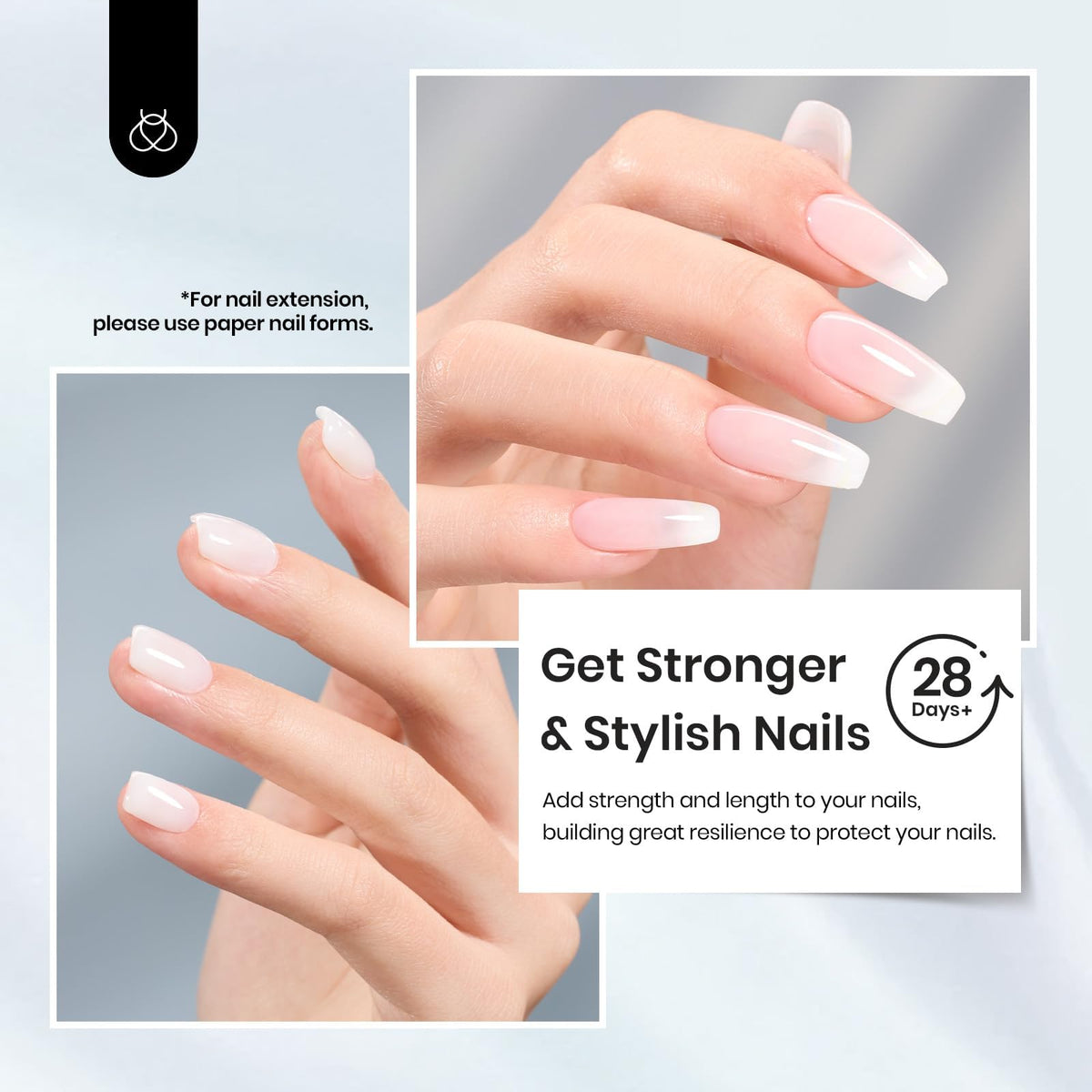 beetles Builder Nail Gel Set on a nail art table