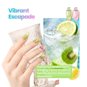 beetles Cat Eye Gel Nail Polish application process with UV lamp