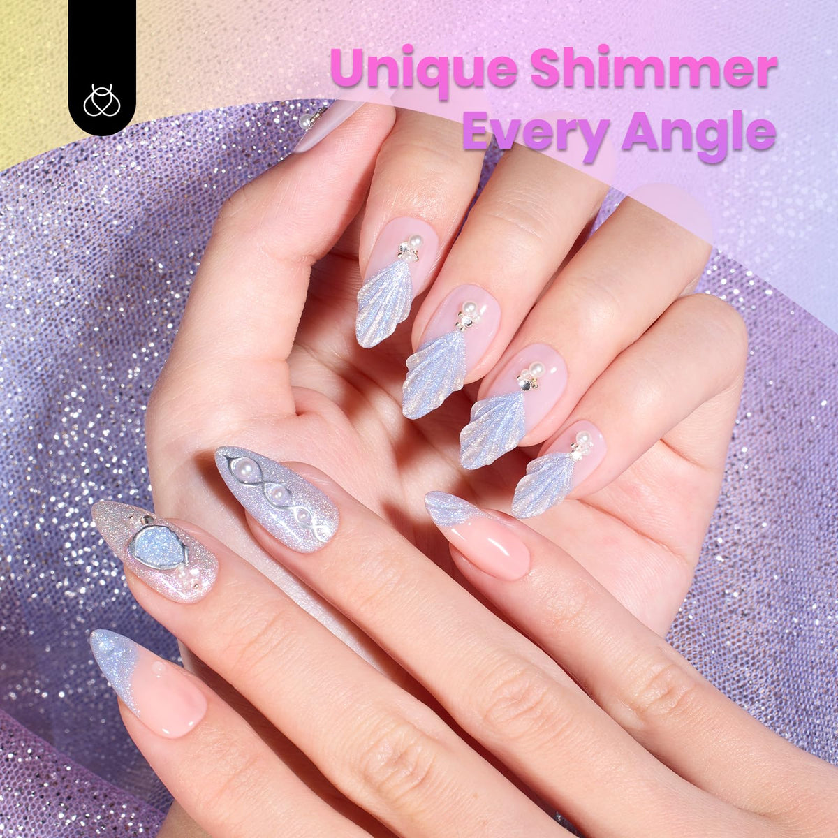 beetles Cat Eye Gel Nail Polish application with magnetic stick