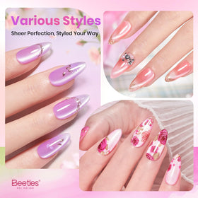 beetles Cat Eye Gel Nail Polish in elegant packaging