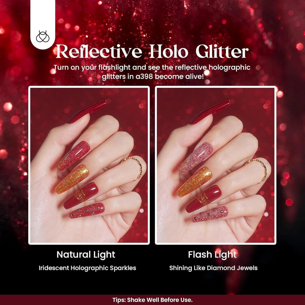 beetles Cat Eye Gel Nail Polish mixed colour palette