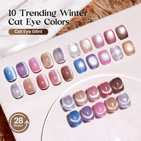 beetles Cat Eye Gel Polish application with magnetic stick