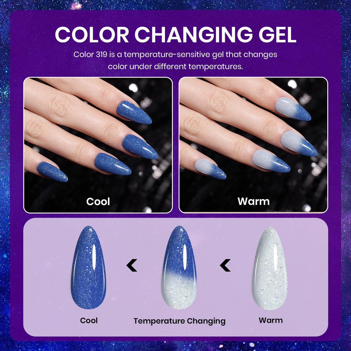 beetles Cat Eye Gel Polish with nail art tools