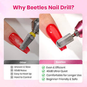 beetles Cordless Nail Drill Kit packaging and contents