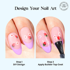beetles Cuticle Pusher and Nail File for nail care