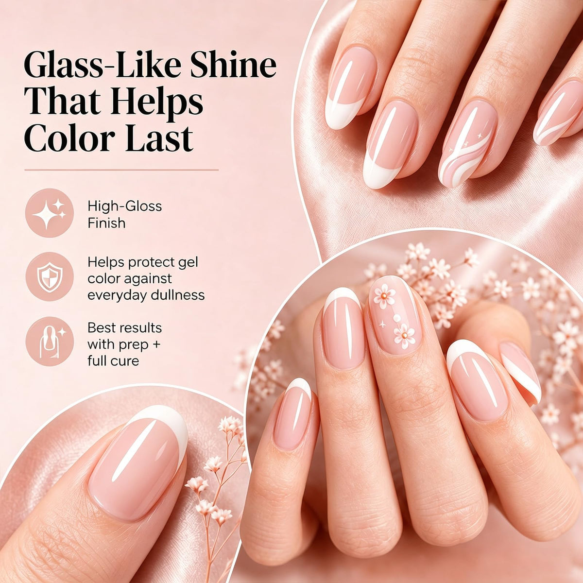 Beetles Gel Base Coat application on nails
