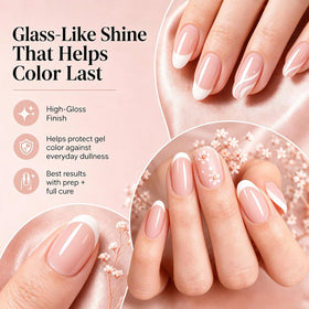 Beetles Gel Base Coat application on nails