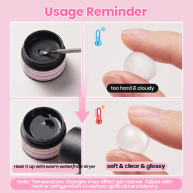 beetles Gel Nail Art Kit components laid out