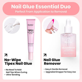 beetles Gel Nail Glue 20g tube close-up
