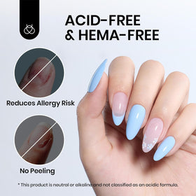beetles Gel Nail Glue Kit packaging with product details