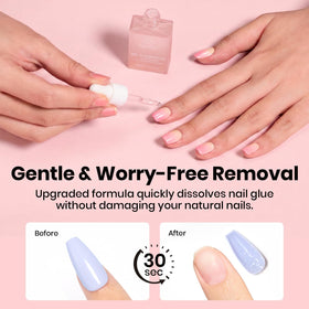 beetles Gel Nail Glue on a nail art setup
