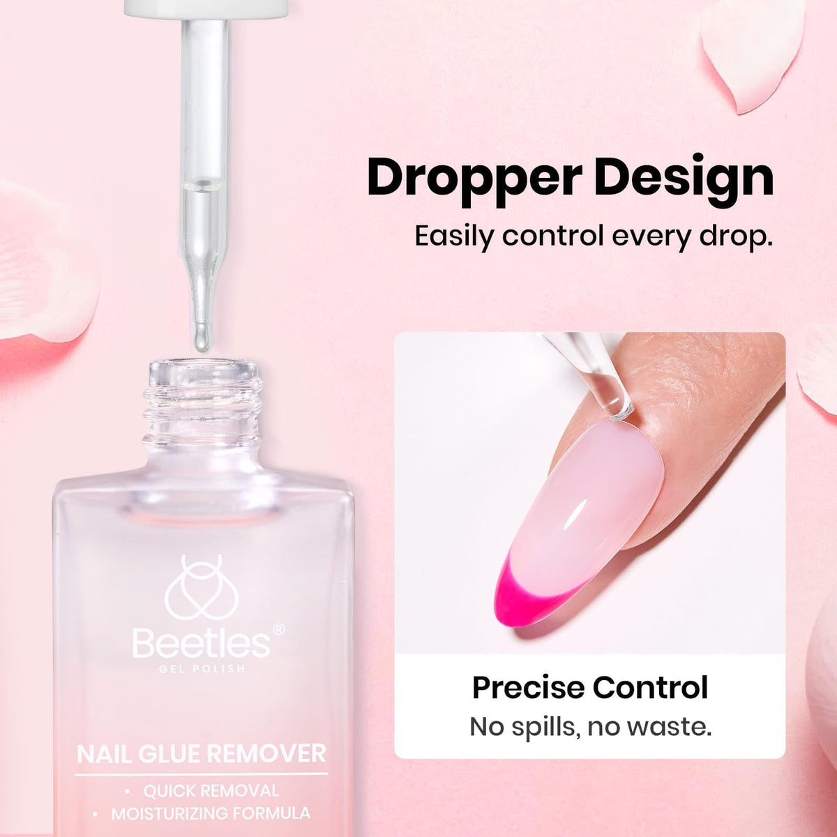 beetles Gel Nail Glue & Remover Kit packaging