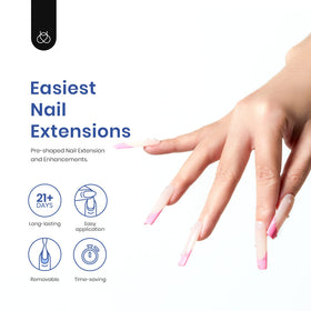 beetles Gel Nail Kit 7.5ml Nail Glue Gel close-up