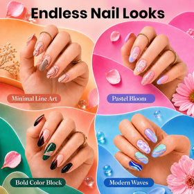 beetles Gel Nail Kit accessories including nail file and clipper